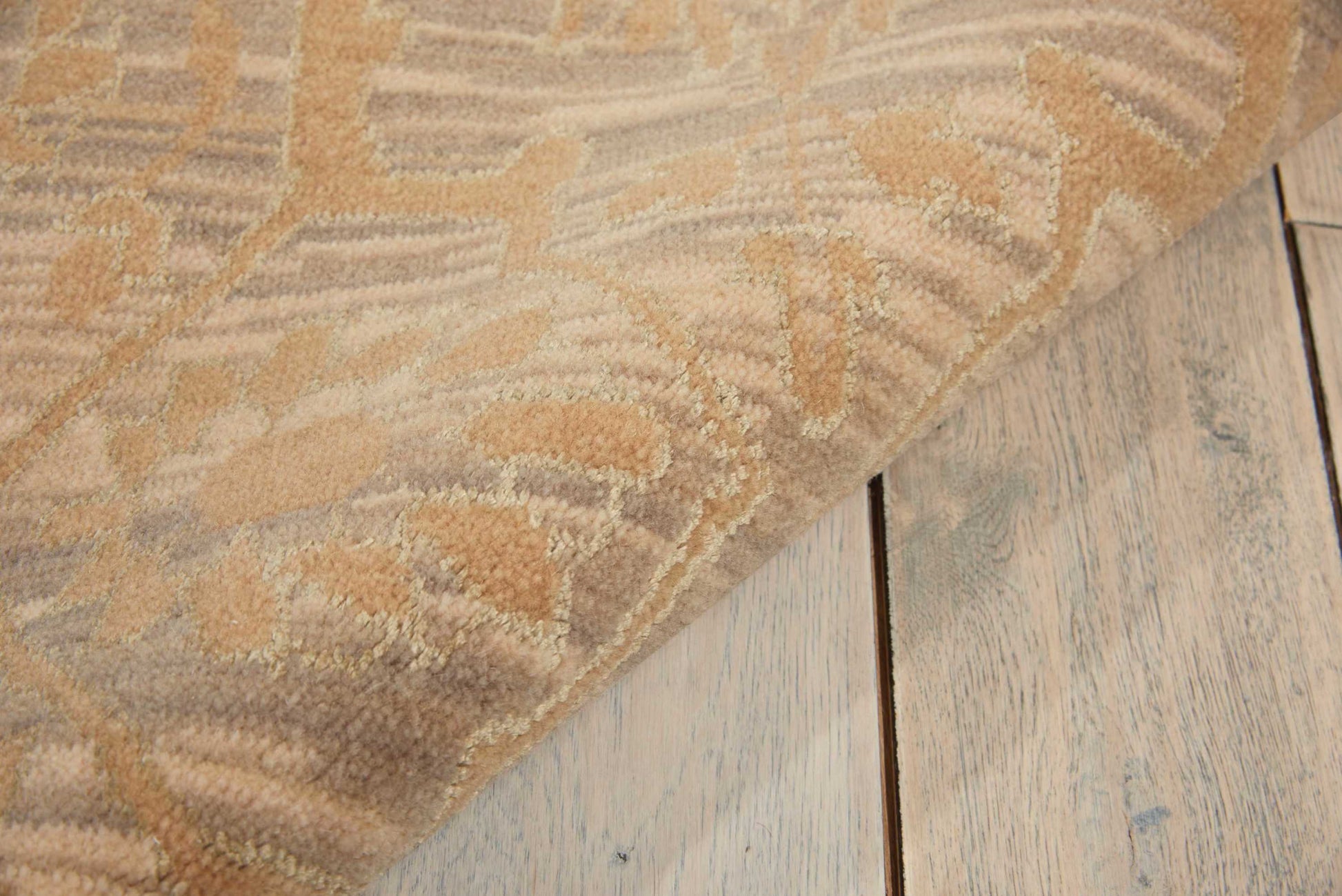 Nourison Home Silken Allure  Sand  Contemporary