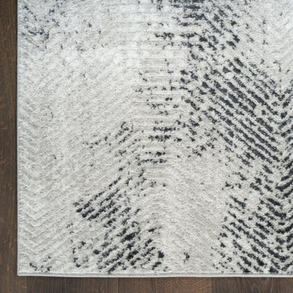 Nourison Home Dekor  Grey Charcoal  Contemporary