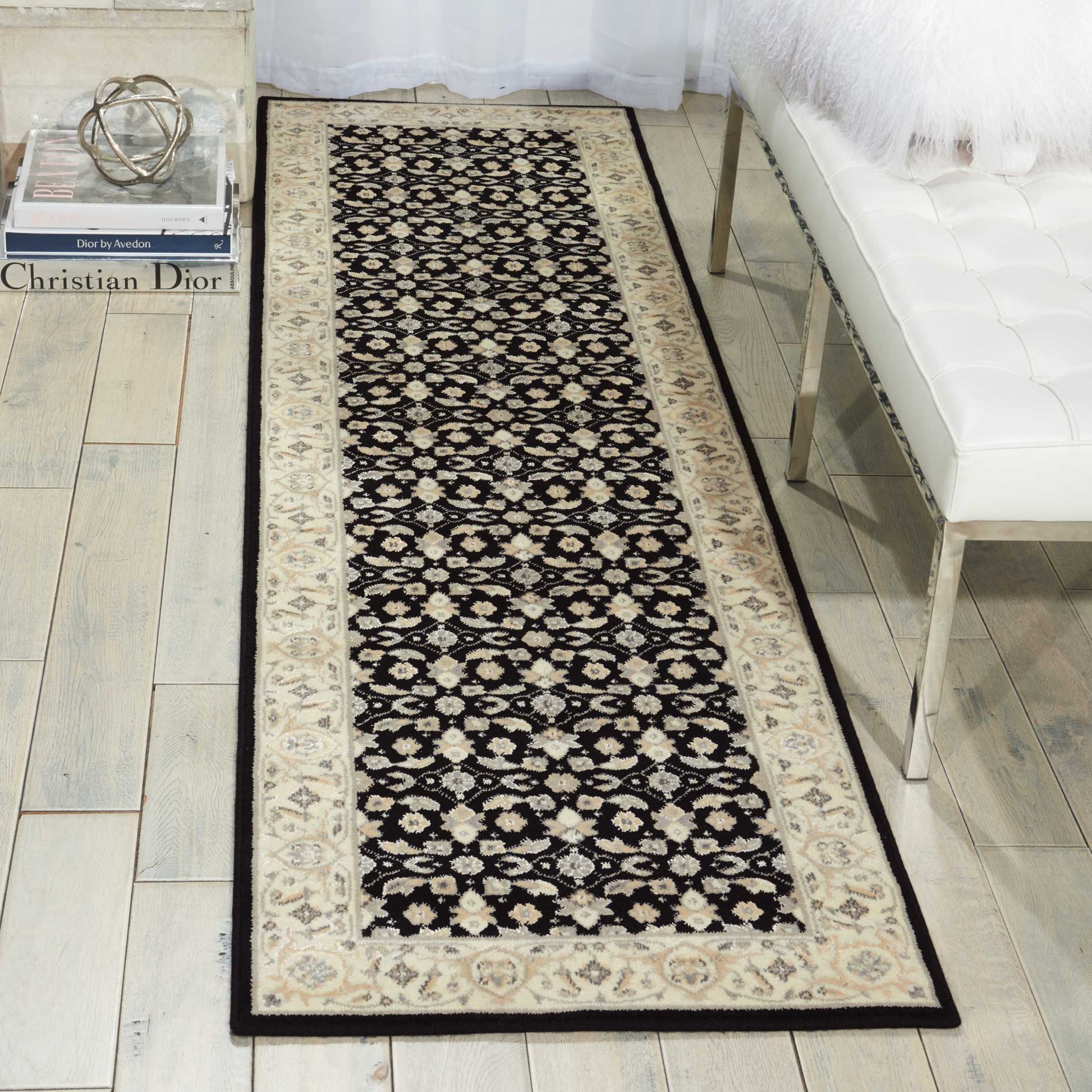 Nourison Home Persian Empire  Black  Traditional