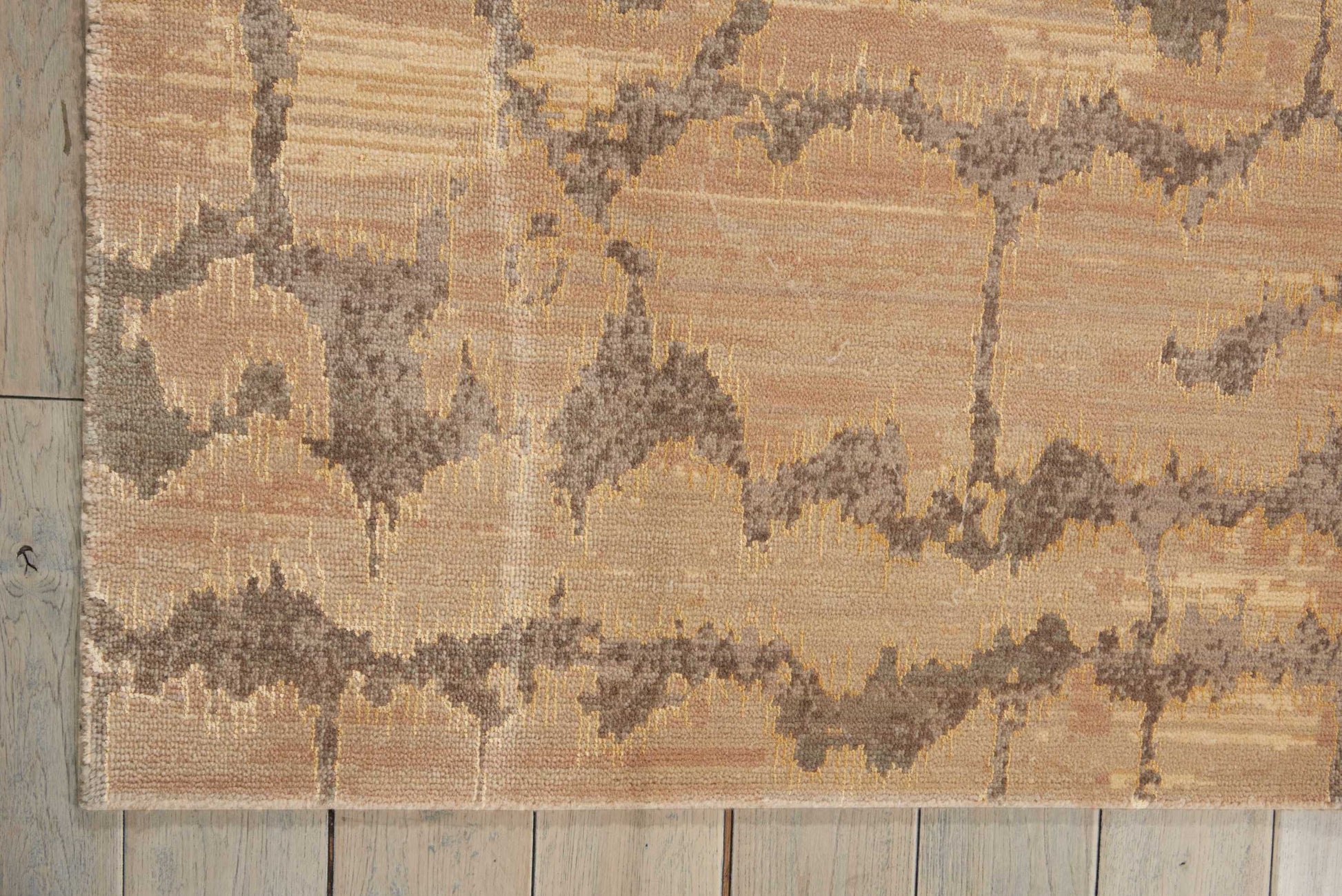 Nourison Home Silken Allure  Beige  Contemporary