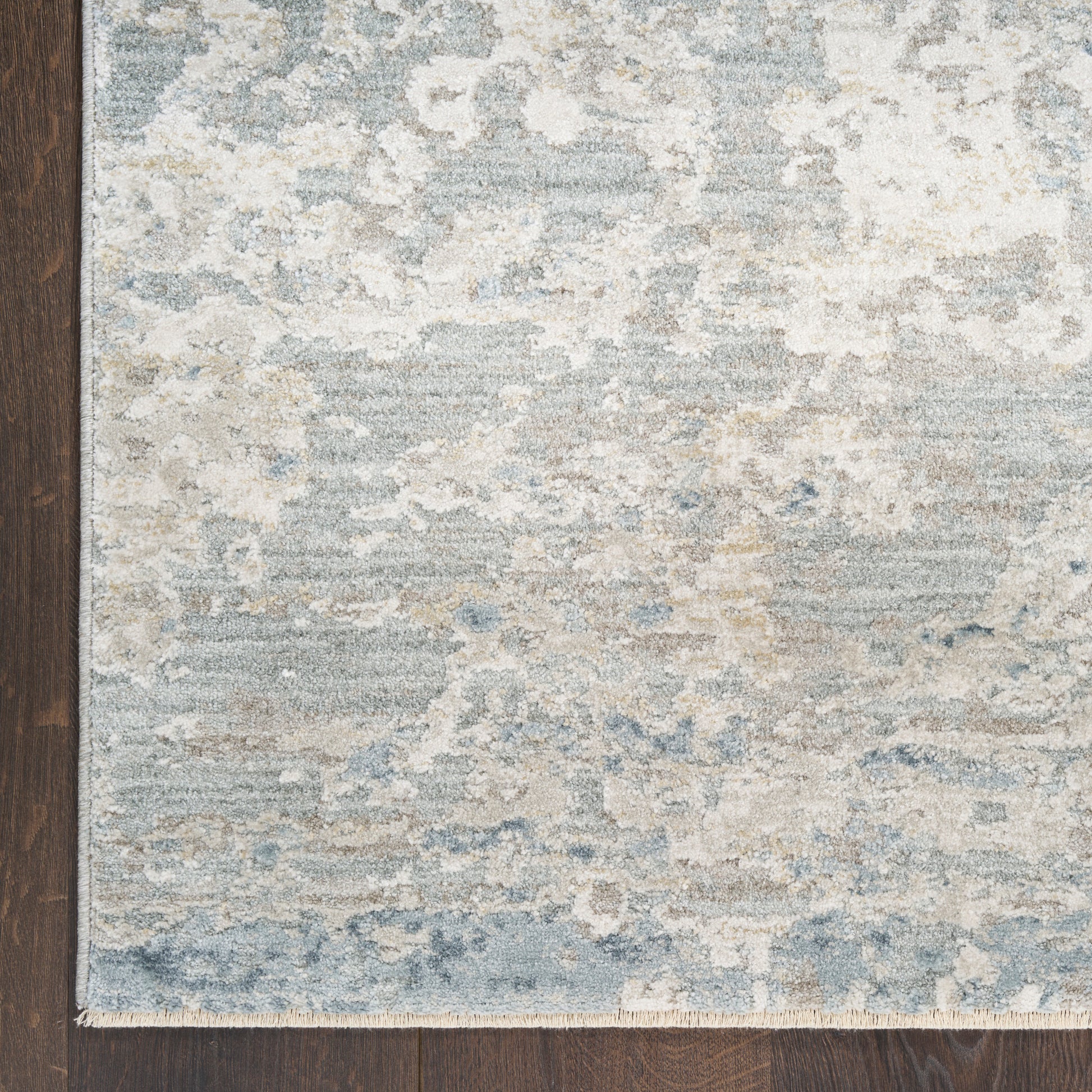 Nourison Home Envy  Blue Silver  Contemporary