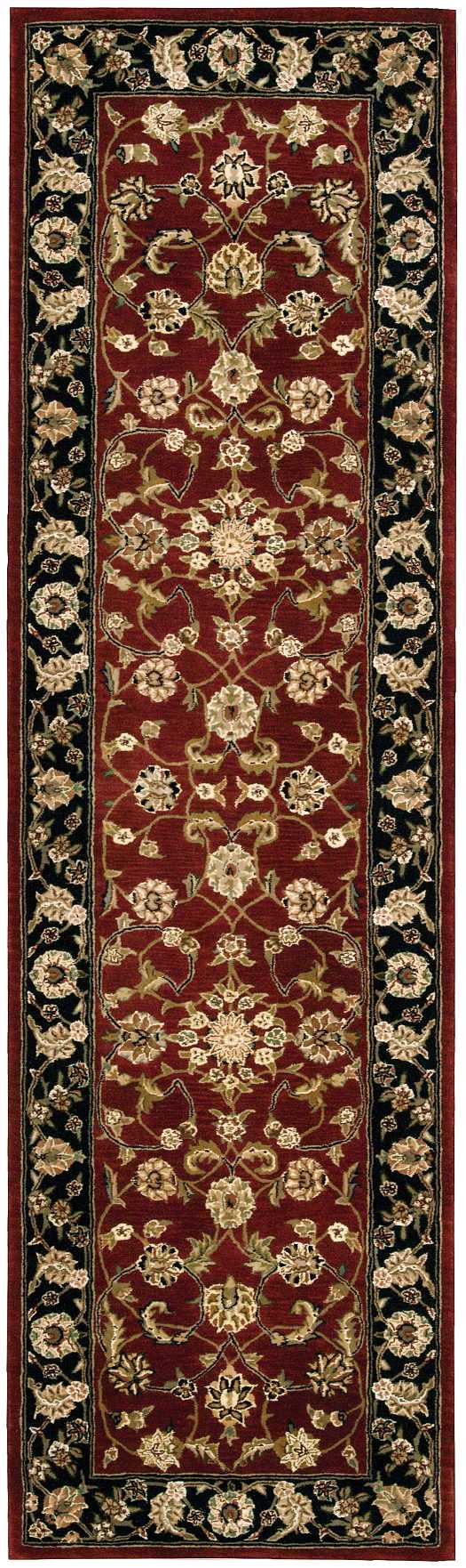 Nourison Home Nourison 2000 2002 Burgundy Traditional Tufted Rug