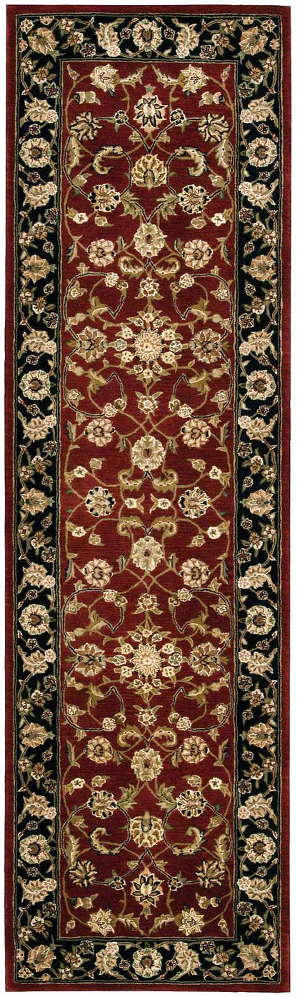 Nourison Home Nourison 2000 2002 Burgundy Traditional Tufted Rug