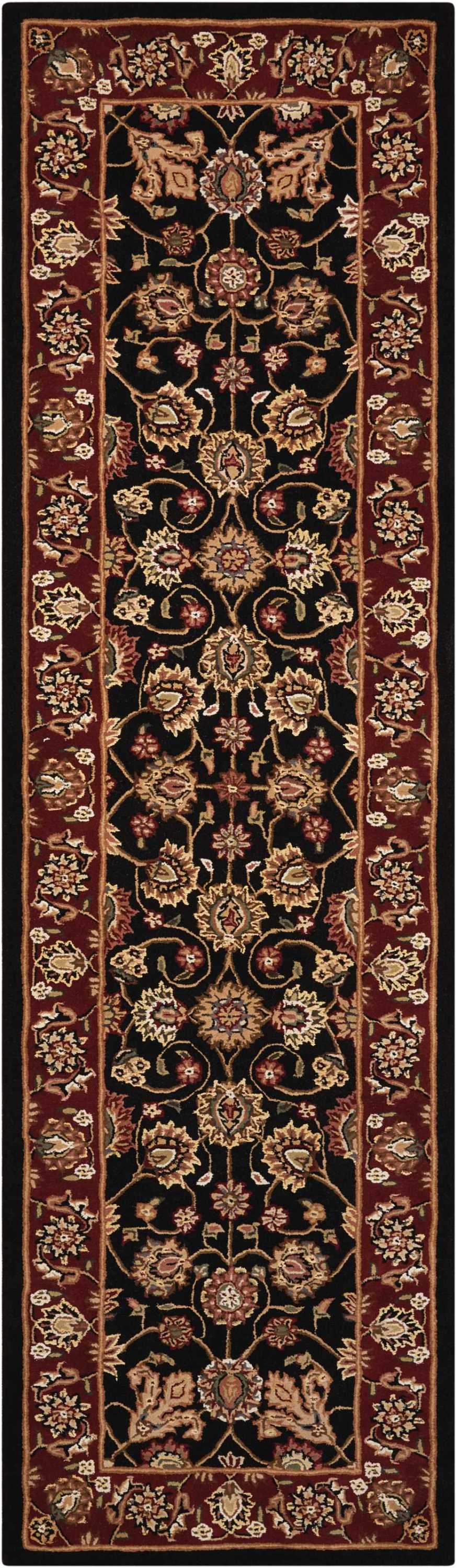 Nourison Home Nourison 2000 2017 Black Traditional Tufted Rug