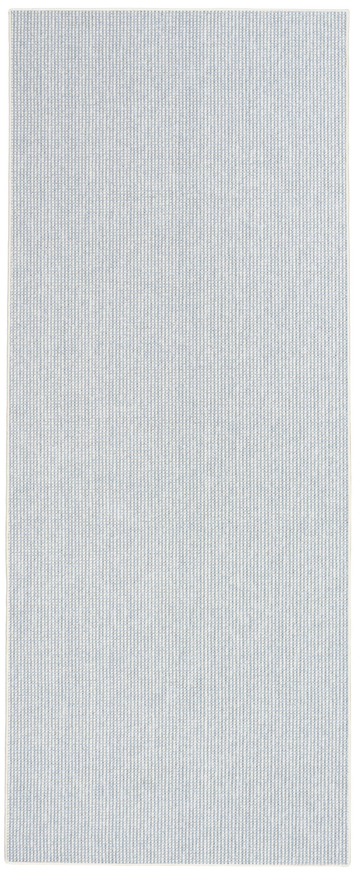 Nourison Home Natural Texture NTX01 Ivory Blue Contemporary Machine Woven Rug