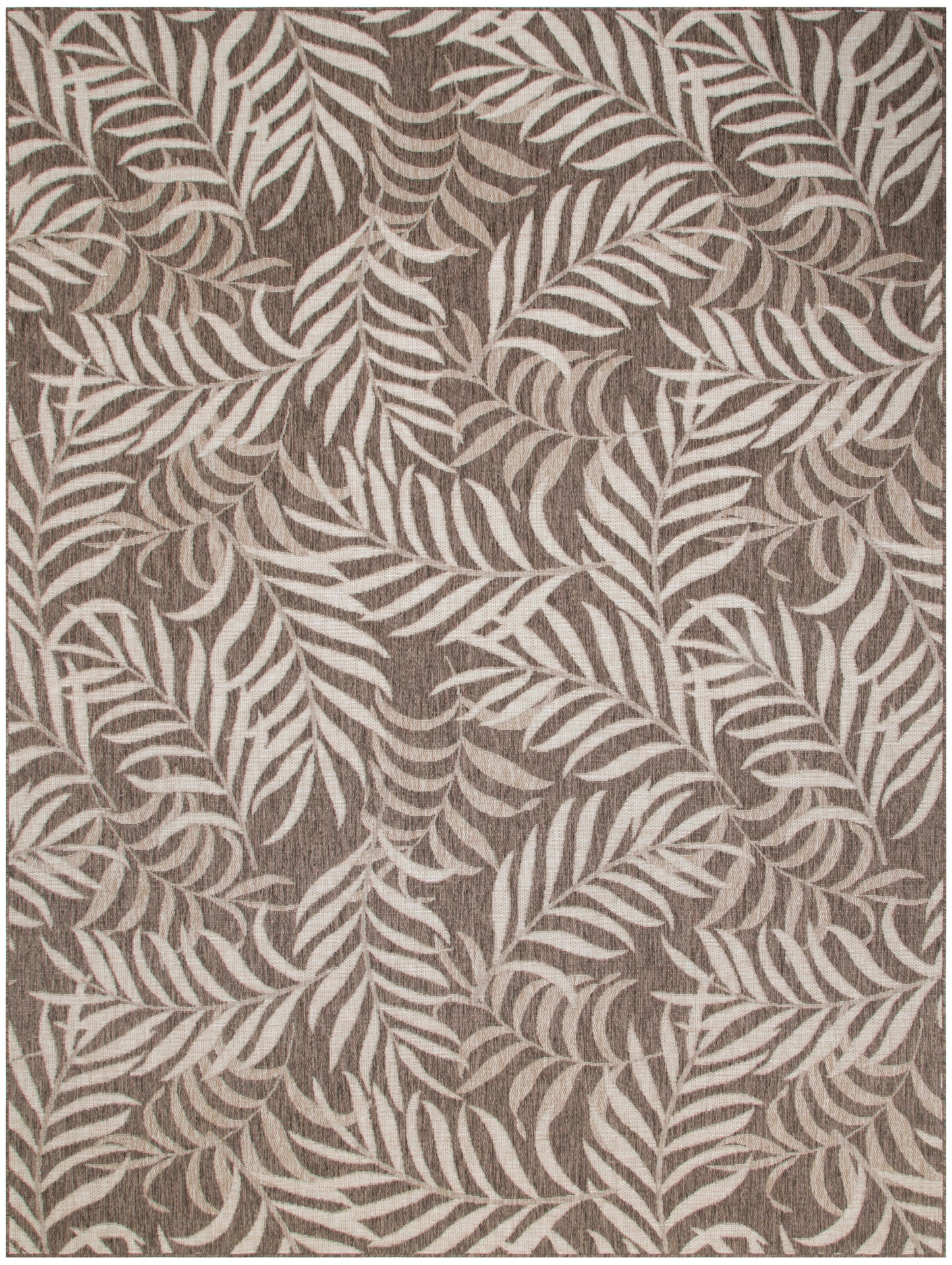 Nourison Home Garden Oasis GOA01 Mocha Contemporary Power-loomed Rug