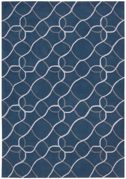 Nourison Home Contour  Denim  Contemporary