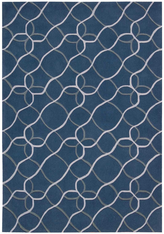 Nourison Home Contour  Denim  Contemporary