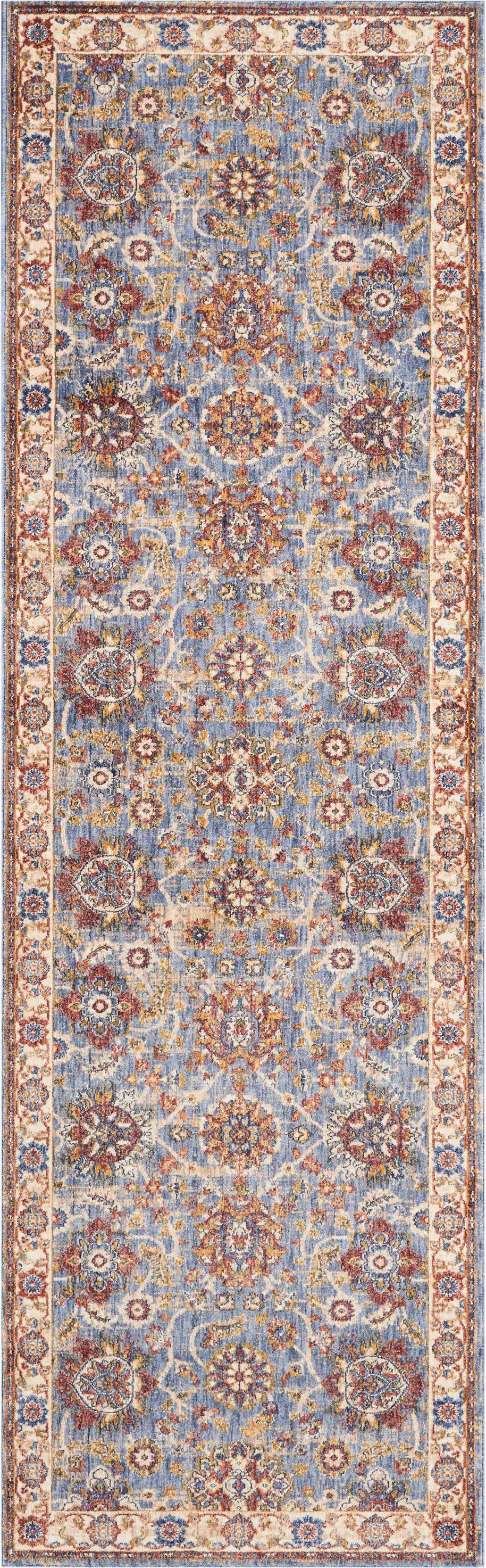 Nourison Home Lagos LAG04 Sky Traditional Power-loomed Rug