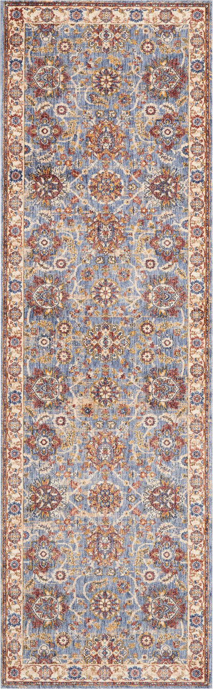 Nourison Home Lagos LAG04 Sky Traditional Power-loomed Rug