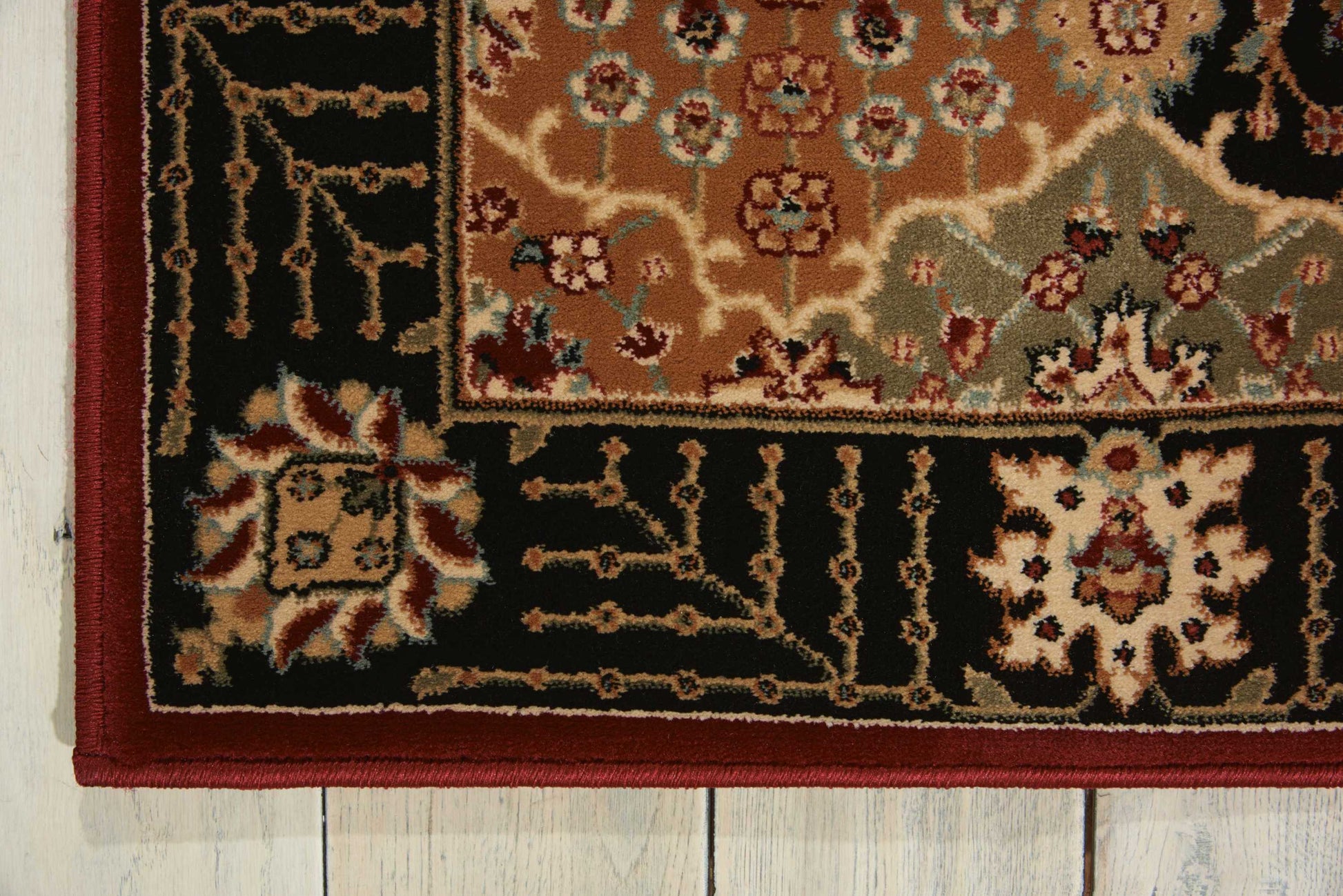 Nourison Home Persian Crown  Black  Traditional