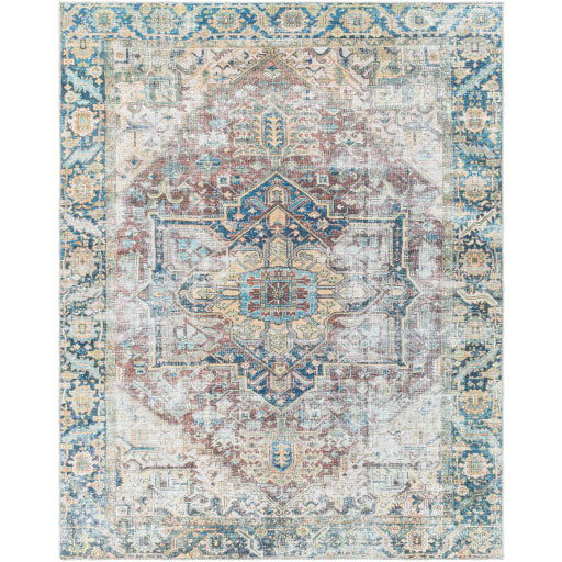 Surya Kemer KMR-2300 Navy Traditional  Rug