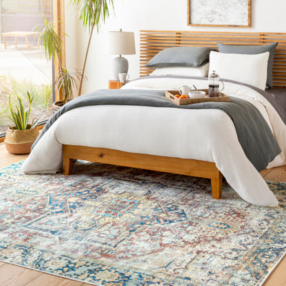 Surya Kemer KMR-2300 Navy Traditional  Rug