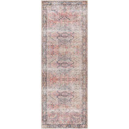 Surya Kemer KMR-2303 Dusty Coral Traditional  Rug