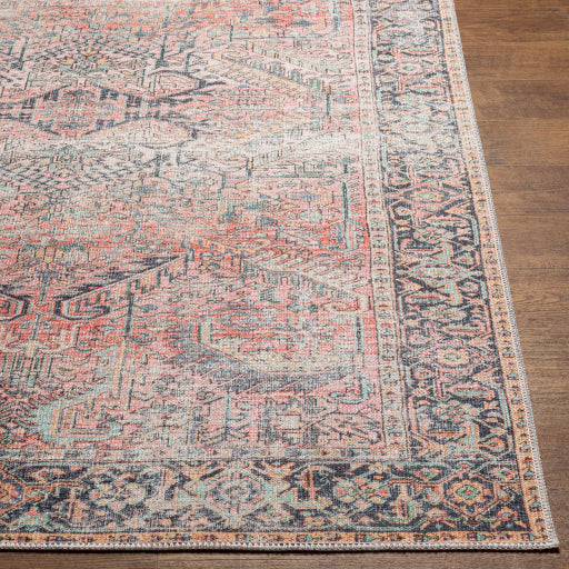 Surya Kemer KMR-2303 Dusty Coral Traditional  Rug