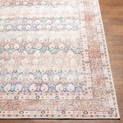 Surya Kemer KMR-2304 Bright Blue Traditional  Rug