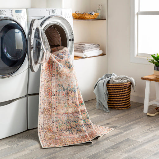 Surya Kemer KMR-2304 Bright Blue Traditional  Rug