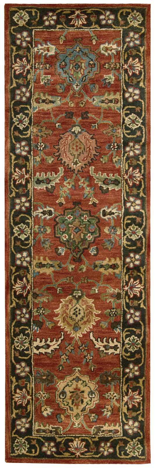 Nourison Home Jaipur JA35 Brick Traditional Tufted Rug