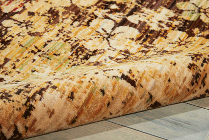 Nourison Home Rhapsody  Beige Gold  Transitional