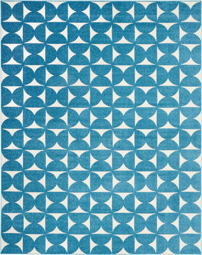Nourison Home Harper  Blue  Contemporary