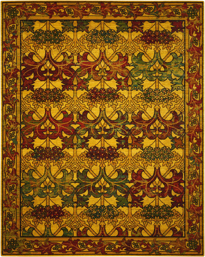 Nourison Home Timeless TML01 Stained Glass Traditional Loomed Rug