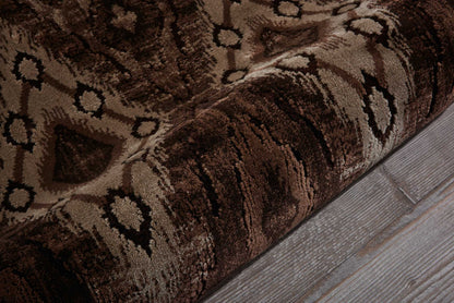 Nourison Home Karma  Chocolate  Transitional