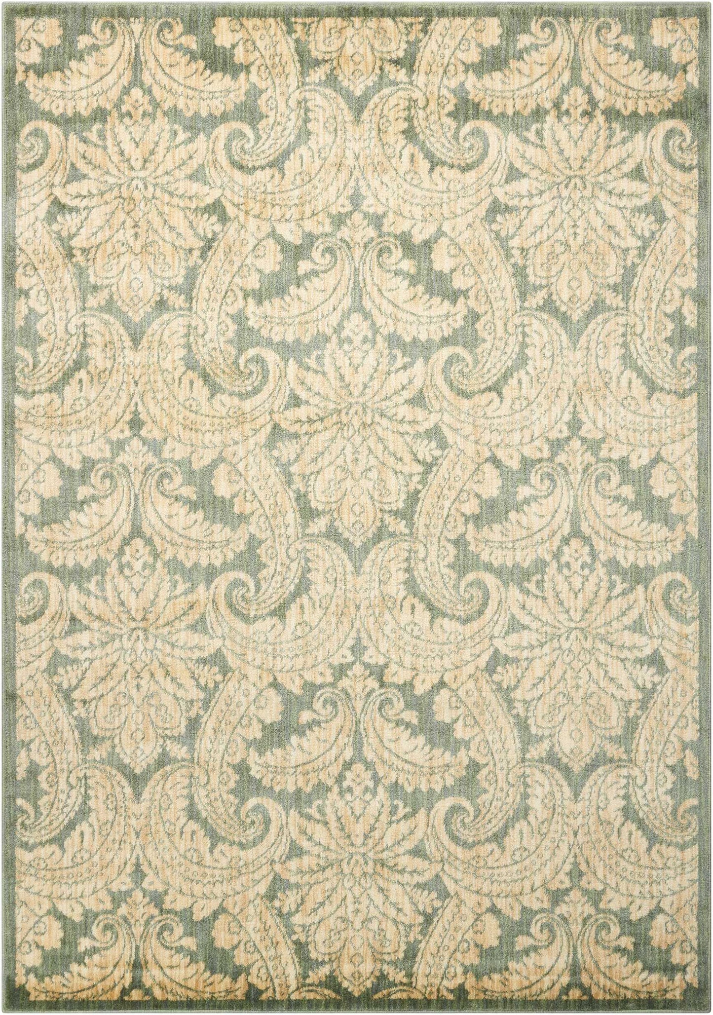 Nourison Home Aristo  Blue Ivory  Transitional