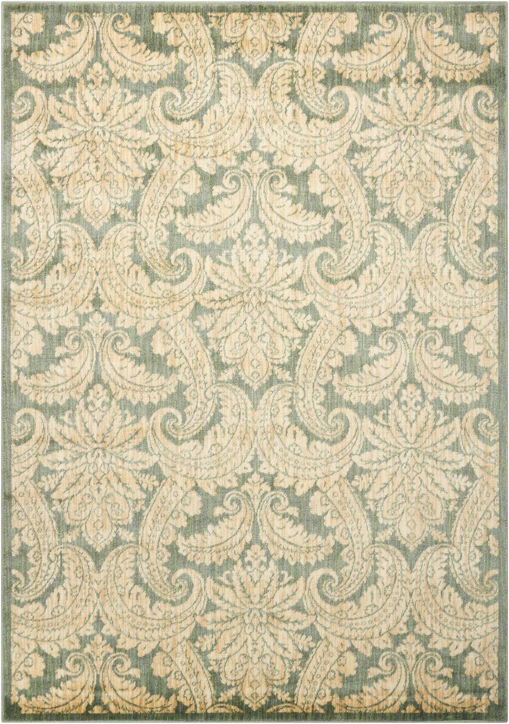 Nourison Home Aristo  Blue Ivory  Transitional