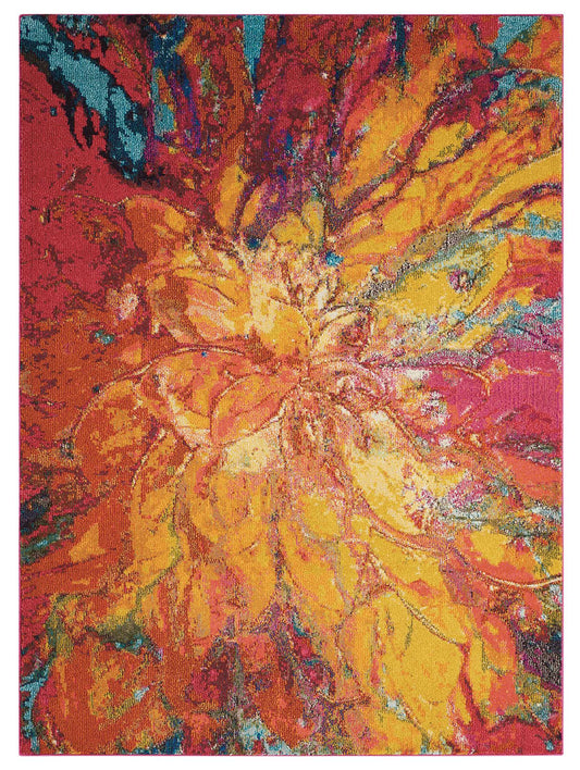 Nourison Home Celestial  Cayenne  Contemporary