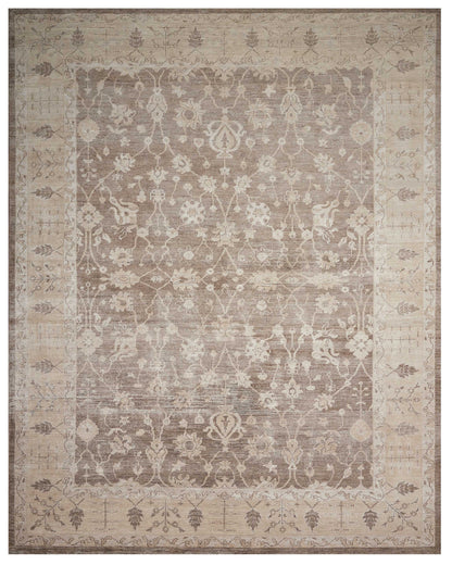 Nourison Home Aldora ALD09 Sand Traditional Hand Knotted Rug