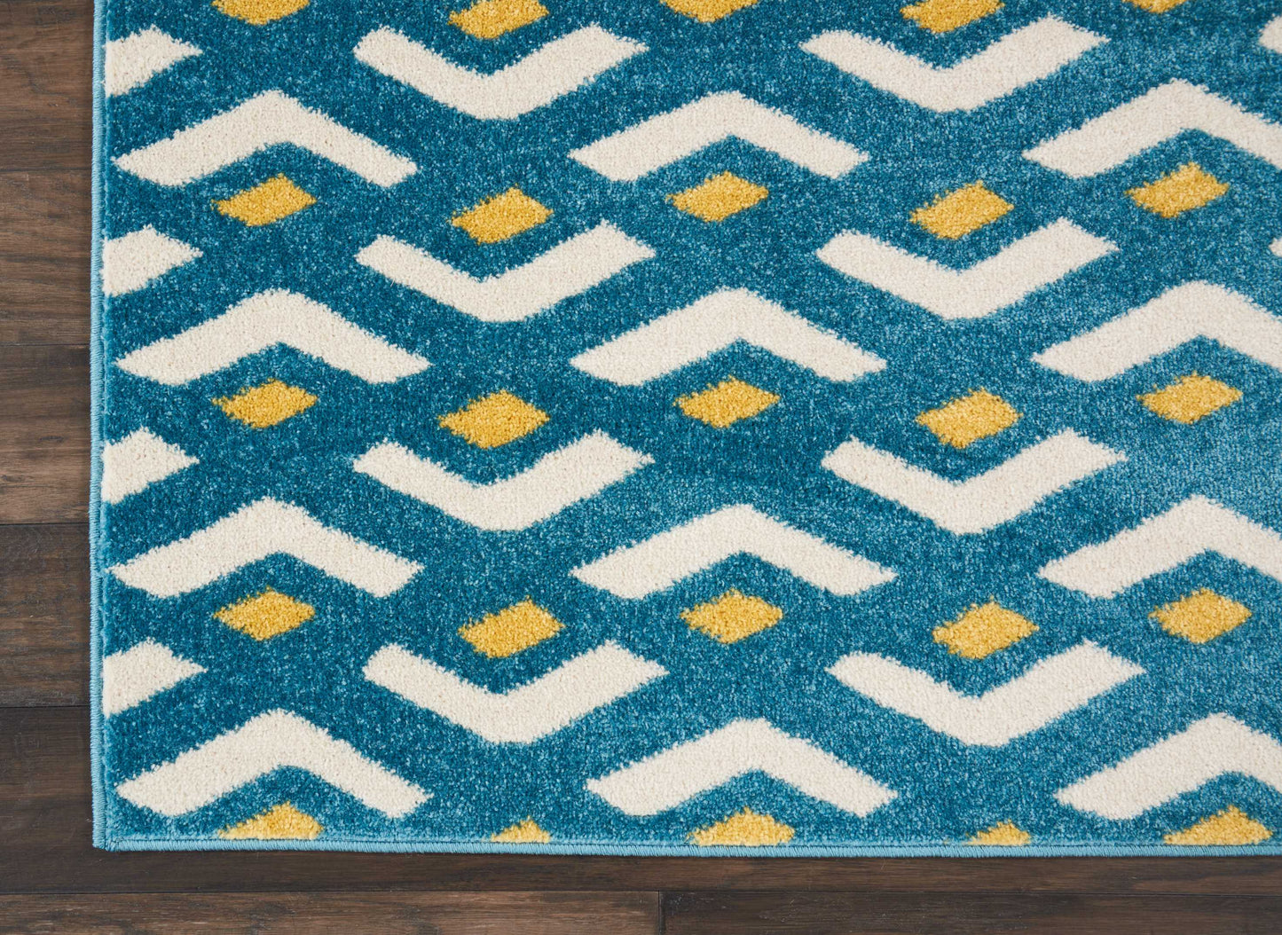 Nourison Home Harper  Blue  Contemporary