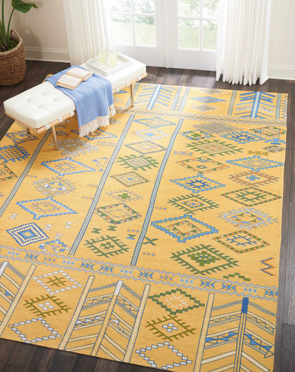 Nourison Home Madera  Saffron  Transitional