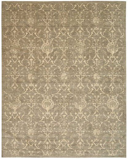 Nourison Home Silk Elements SKE03 Moss Traditional Loomed Rug