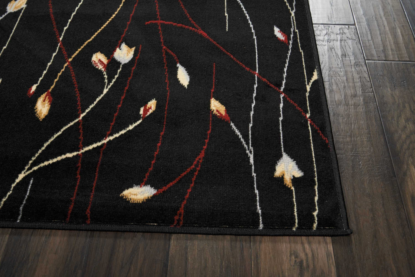 Nourison Home Grafix  Black  Contemporary