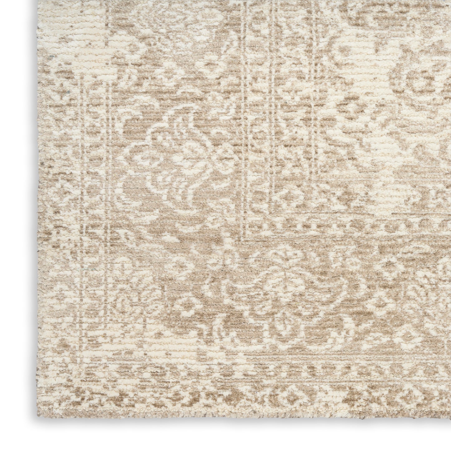 Nourison Home Azalea  Ivory Beige  Traditional
