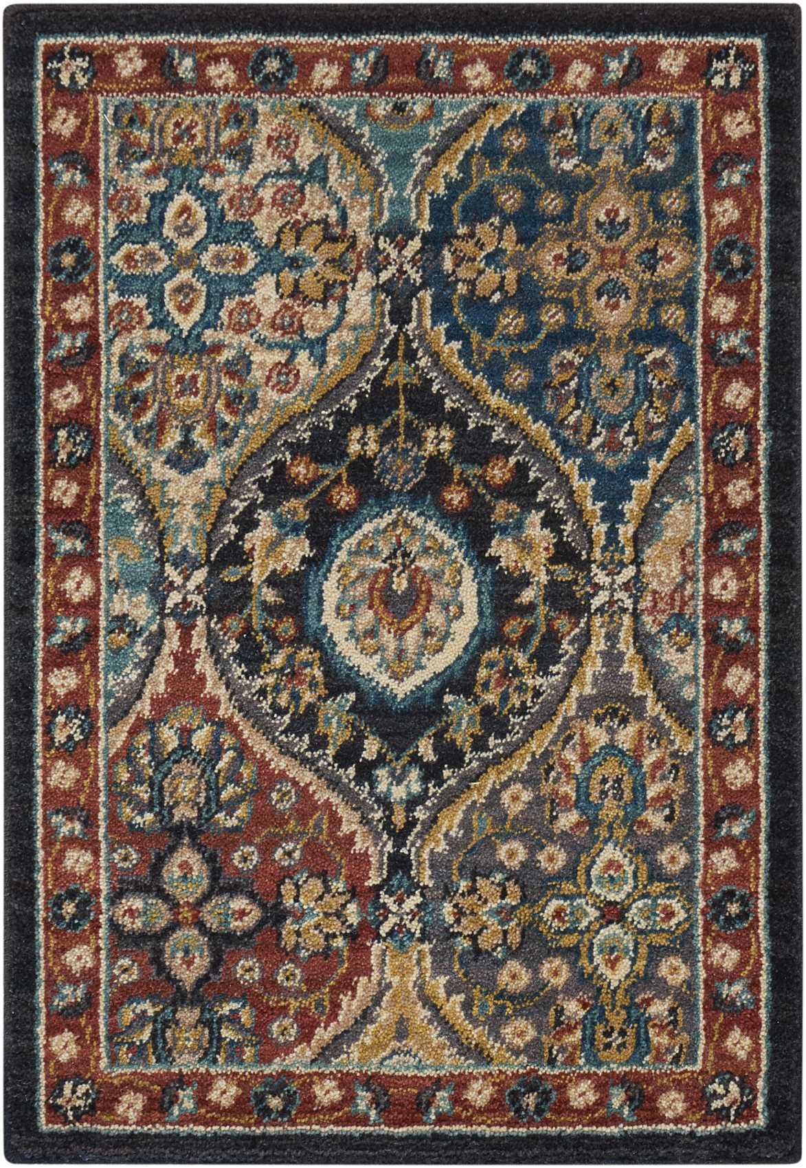 Nourison Home Nourison 2020 NR203 Multicolor Traditional Loomed Rug