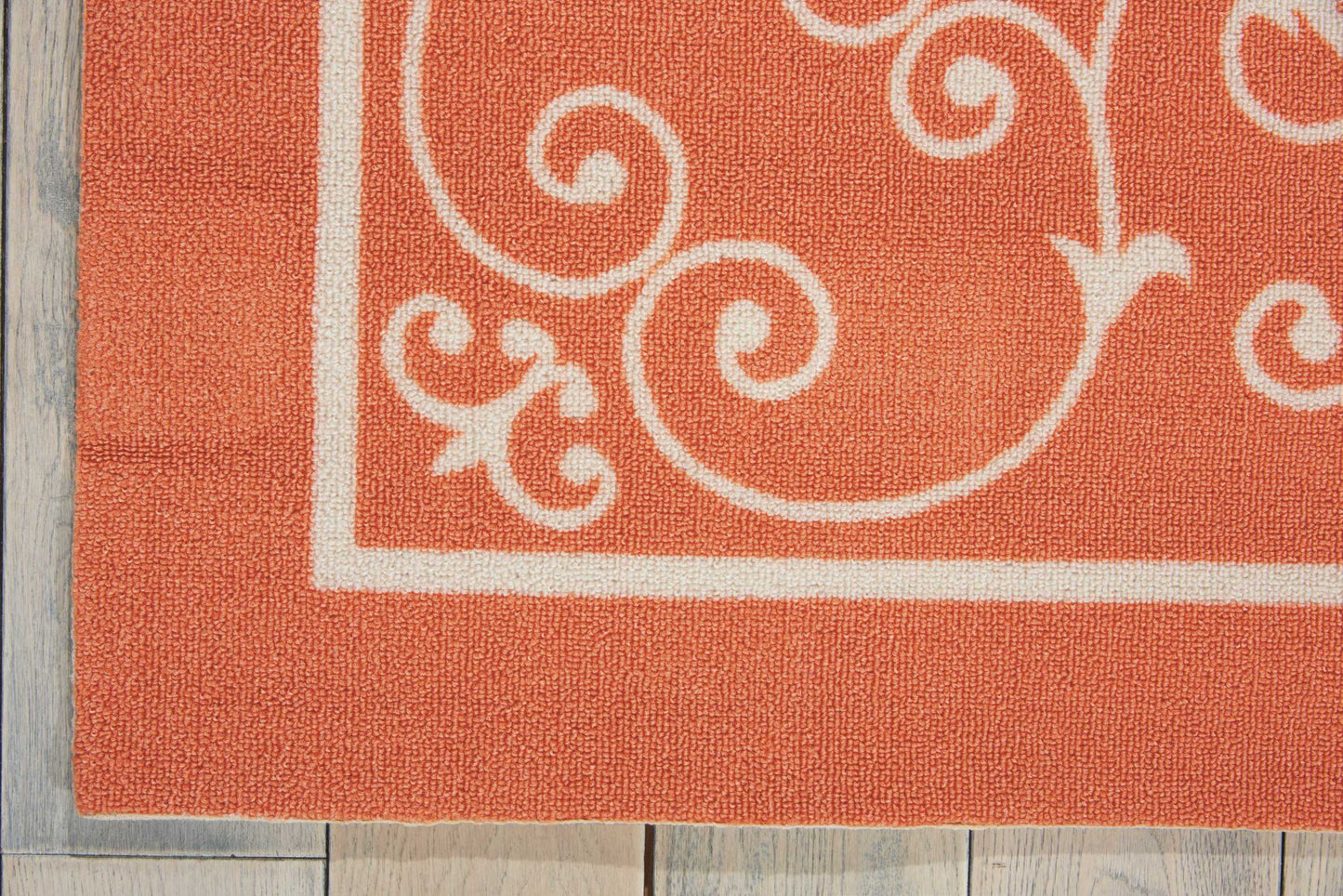 Nourison Home Home & Garden  Orange  Transitional