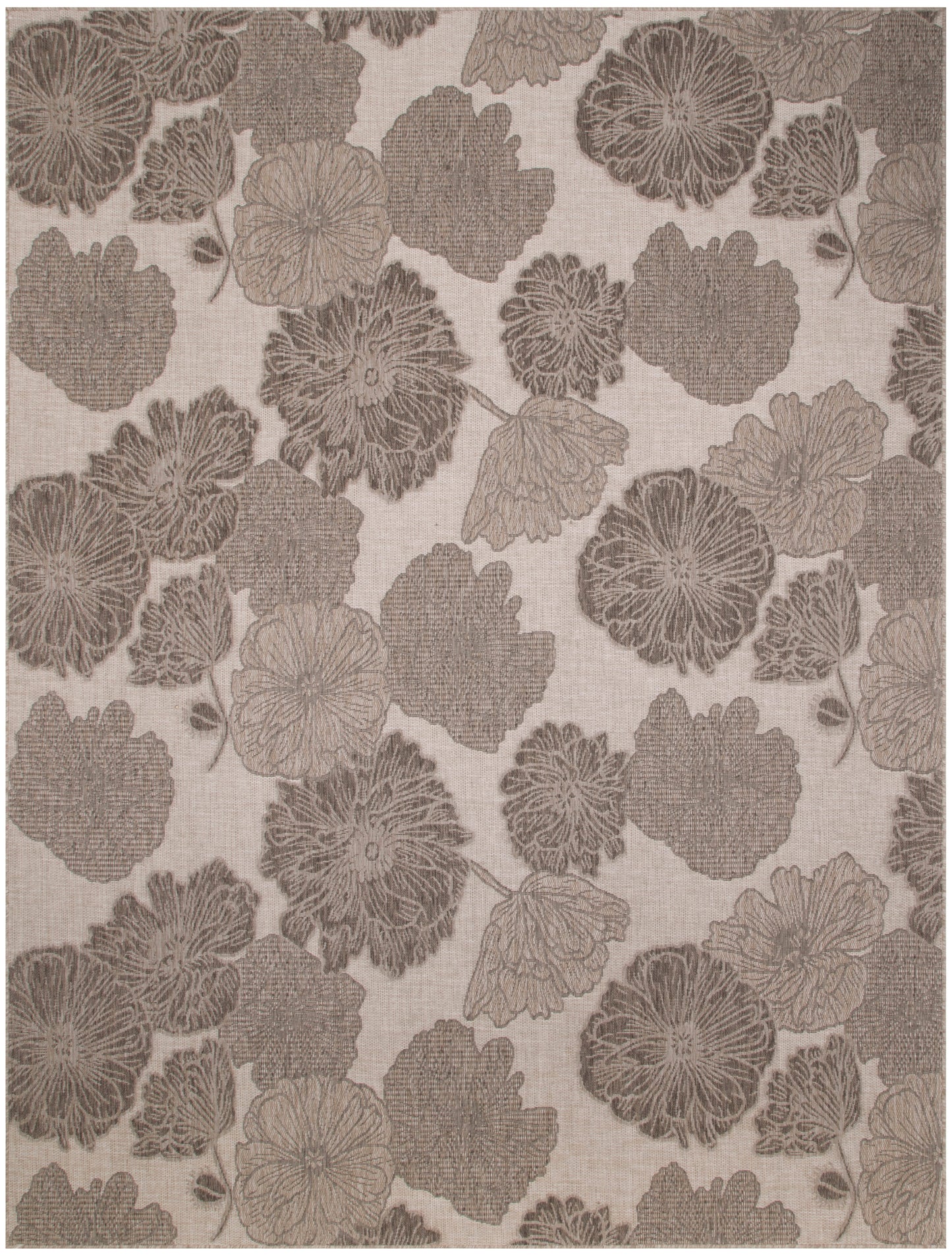 Nourison Home Garden Oasis GOA04 Natural Contemporary Power-loomed Rug