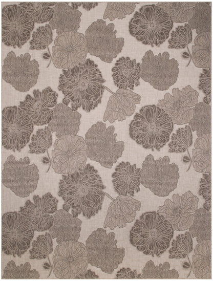 Nourison Home Garden Oasis GOA04 Natural Contemporary Power-loomed Rug