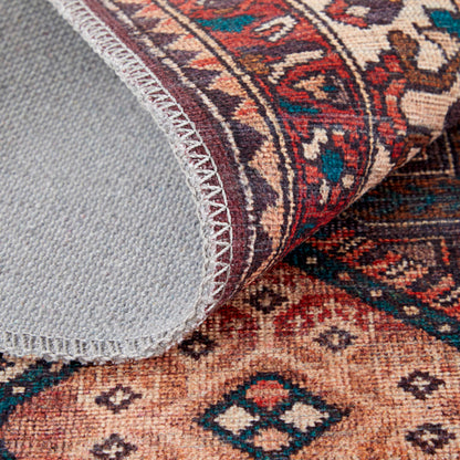 Feizy Rawlins  Tan Multi Transitional/Vintage/Bohemian & Eclectic