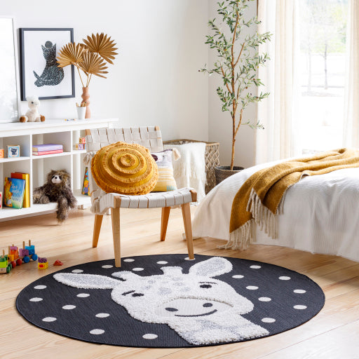 Surya Kayra KYR-2302 Black Modern  Rug