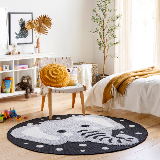 Surya Kayra KYR-2303 Black Modern  Rug