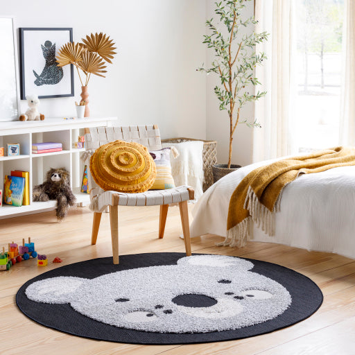 Surya Kayra KYR-2304 Black Modern  Rug
