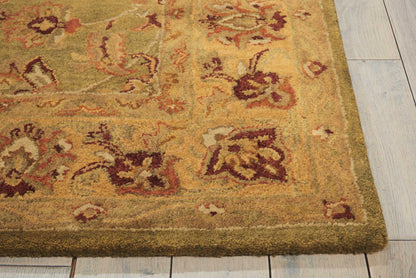 Nourison Home Jaipur  Green  Traditional