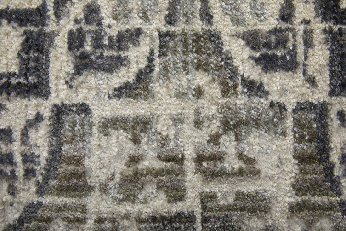 Feizy Kano 3874F Gray Ivory Transitional/Bohemian & Eclect Rug - Rugs - Feizy - Atlanta Designer Rugs