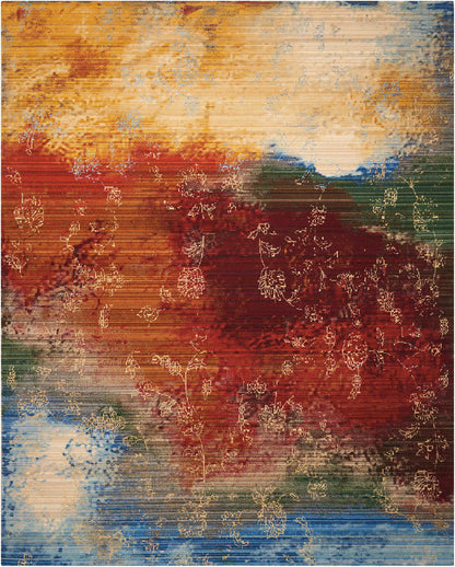 Nourison Home Rhapsody RH016 Autumn Transitional Loomed Rug