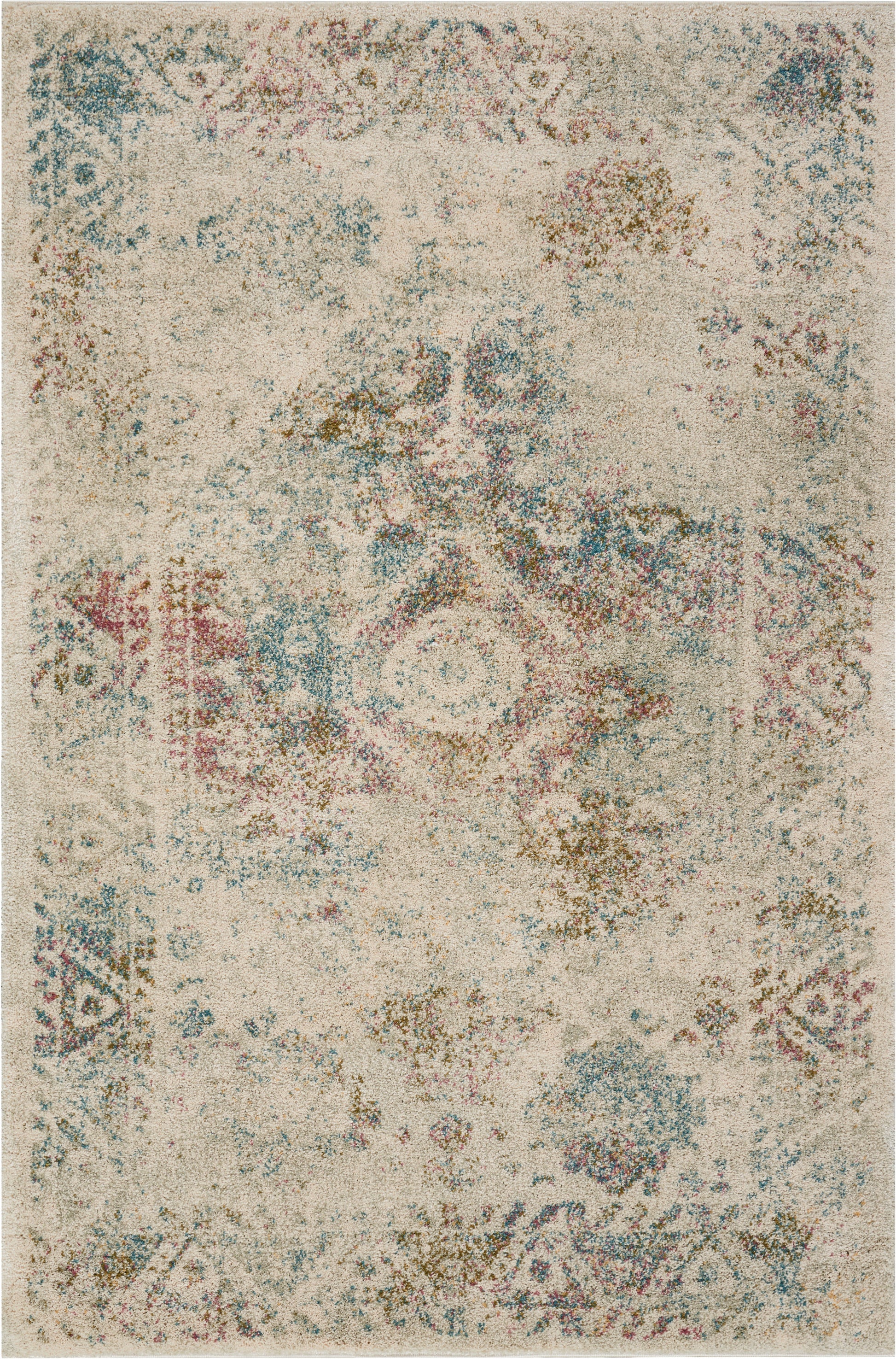 Nourison Home Fusion  Cream  Traditional