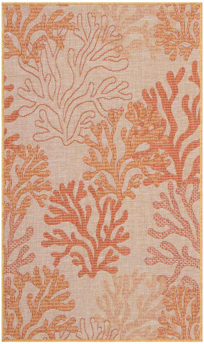 Nourison Home Garden Oasis GOA05 Coral Contemporary Power-loomed Rug