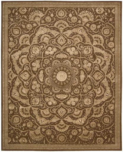 Nourison Home Regal REG02 Chocolate Traditional Tufted Rug