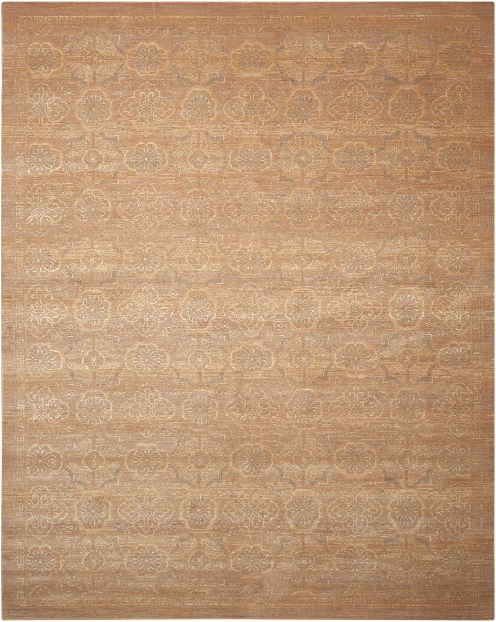 Nourison Home Silken Allure  Beige  Contemporary